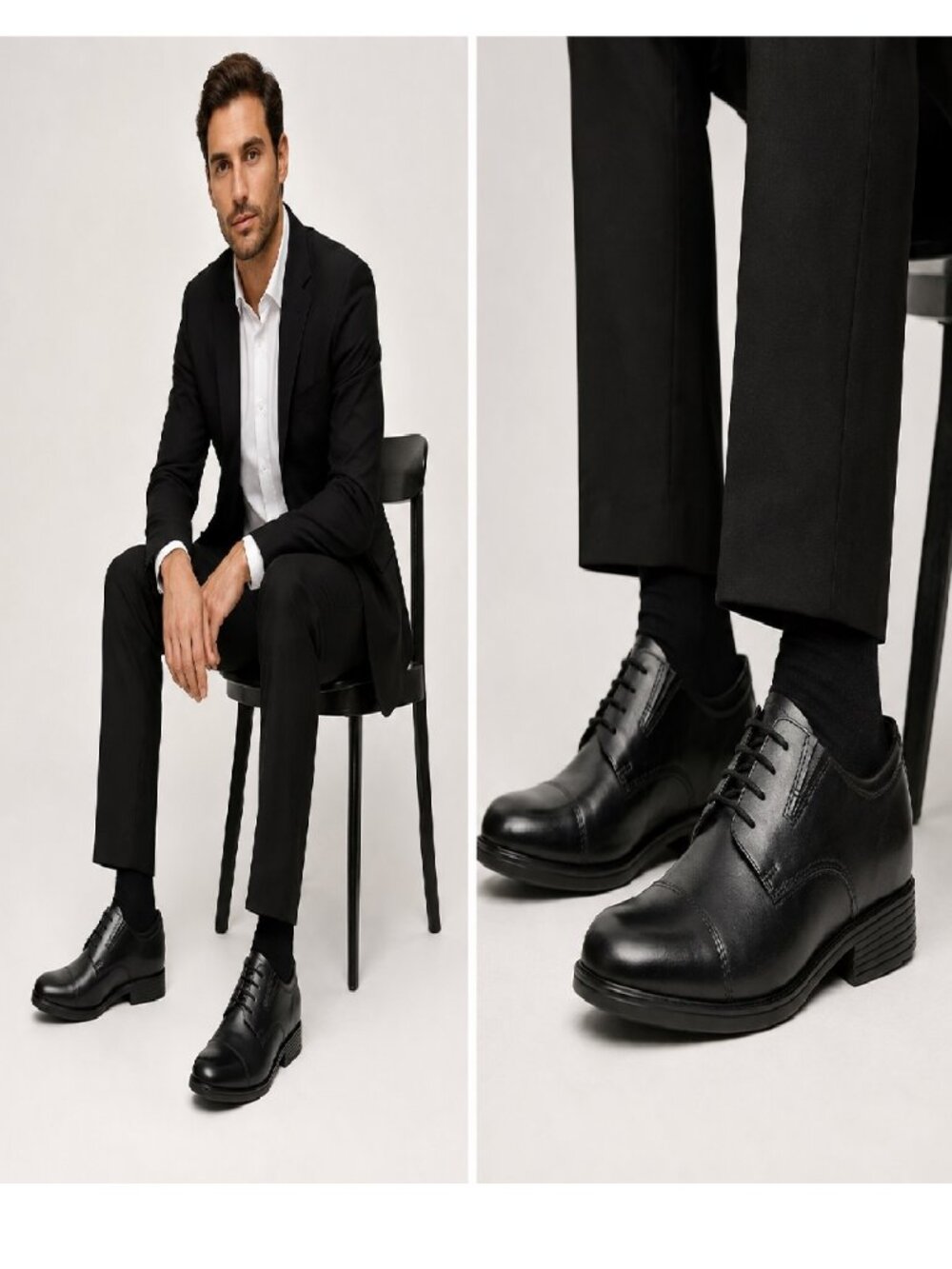 Clarks Men’s Whiddon Cap Oxford Shoes – Classic Leather Dress Shoes